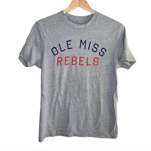 Alta Gracia Ole Miss Rebels Gray Short Sleeve Graphic Tee Size Medium Collegiate